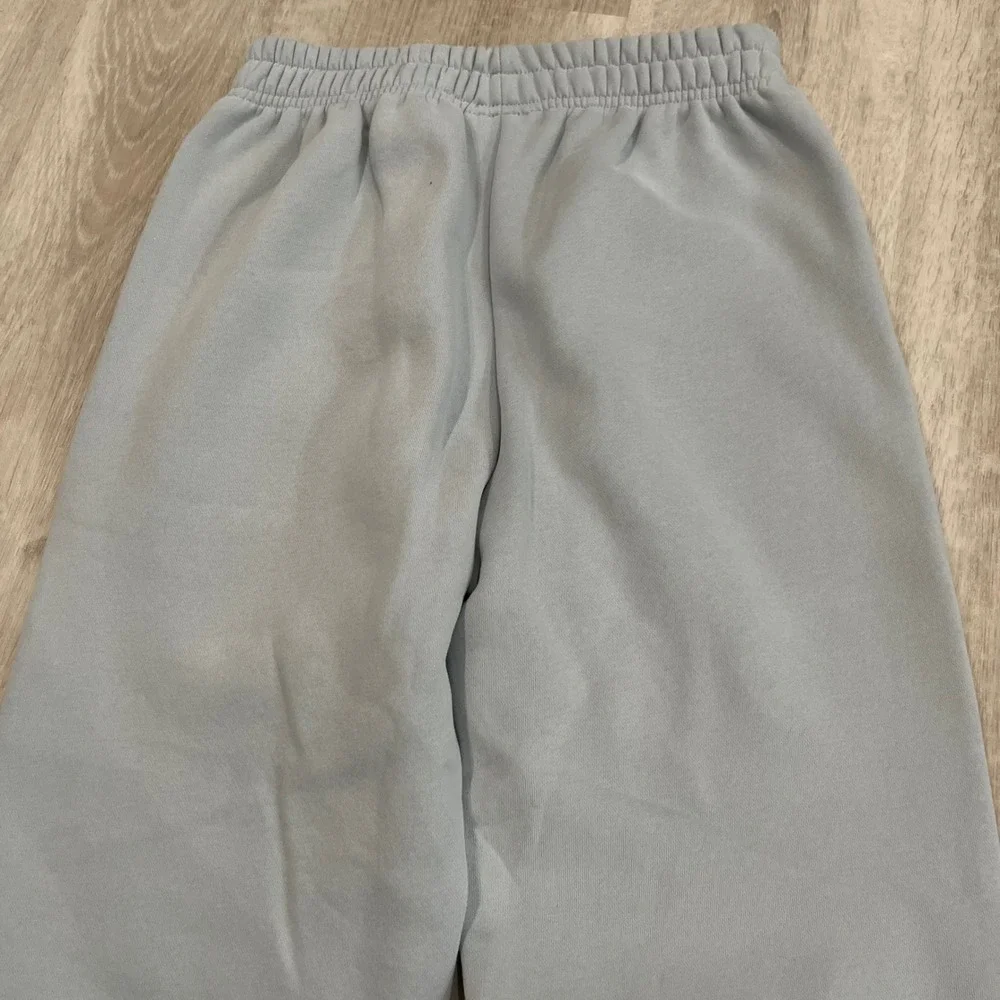 Happy Camp3r Puff Series Sweatpants Blue Small NWT Cozy Joggers Lounge Heavy